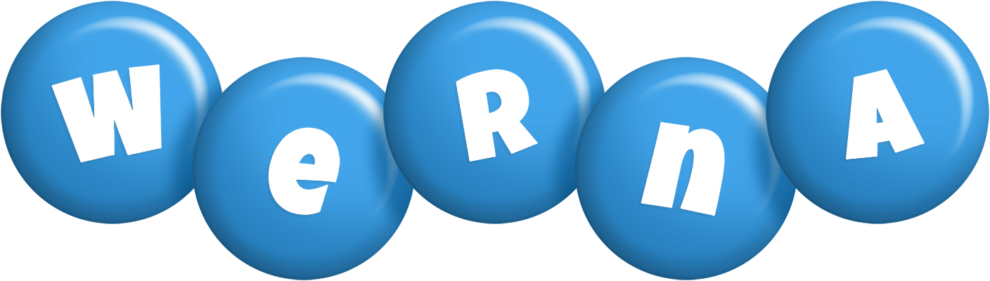 Werna candy-blue logo
