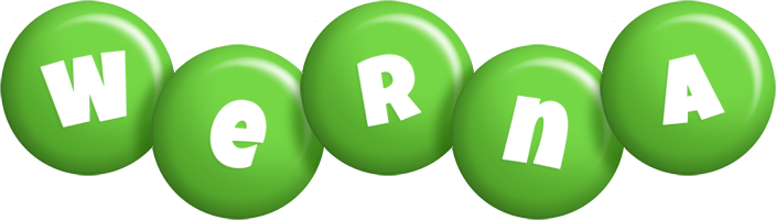 Werna candy-green logo