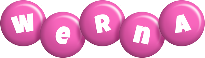 Werna candy-pink logo