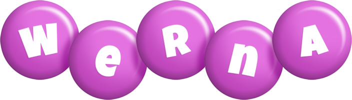 Werna candy-purple logo