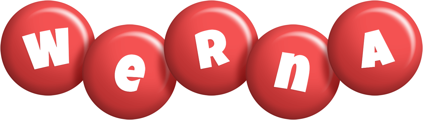 Werna candy-red logo