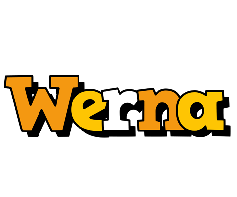Werna cartoon logo