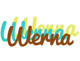 Werna cupcake logo