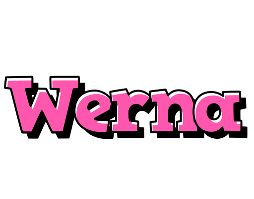 Werna girlish logo