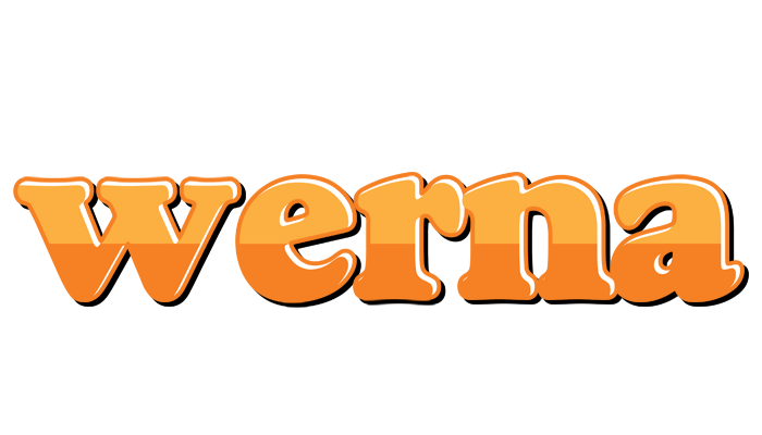 Werna orange logo