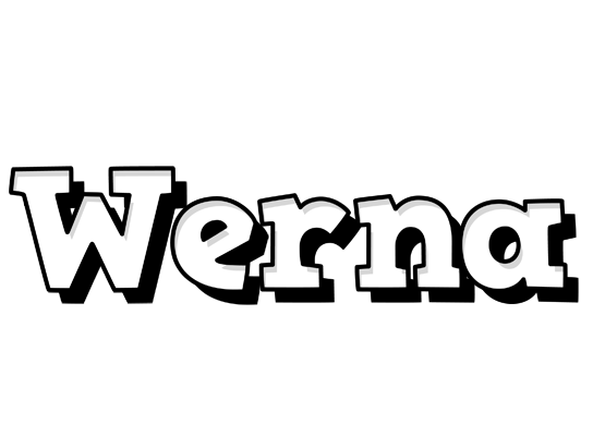Werna snowing logo