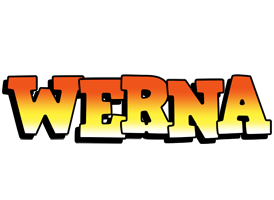 Werna sunset logo