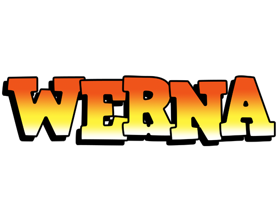 Werna sunset logo