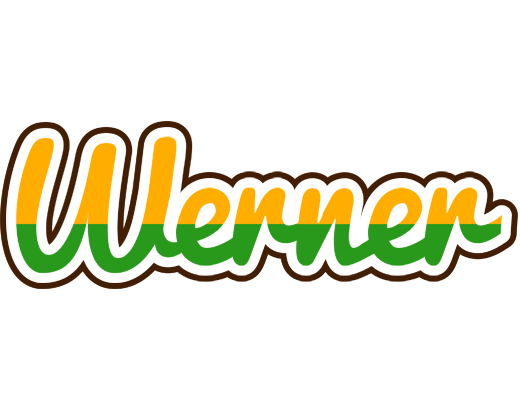 Werner banana logo
