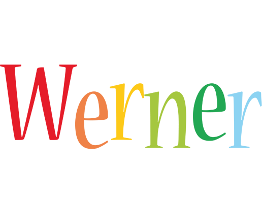 Werner birthday logo