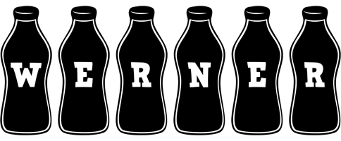 Werner bottle logo