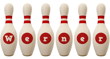 Werner bowling-pin logo