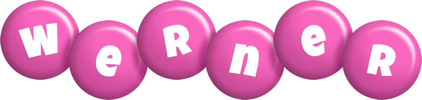 Werner candy-pink logo