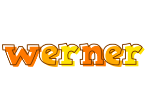 Werner desert logo