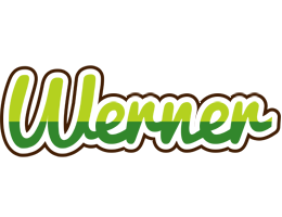 Werner golfing logo