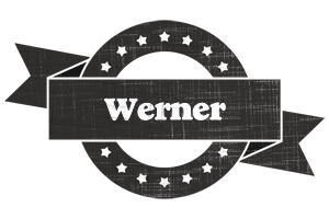 Werner grunge logo