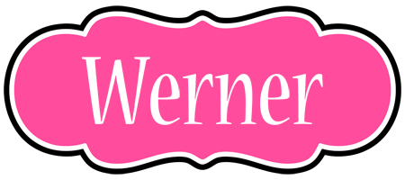 Werner invitation logo