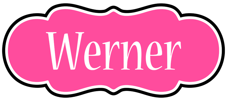 Werner invitation logo