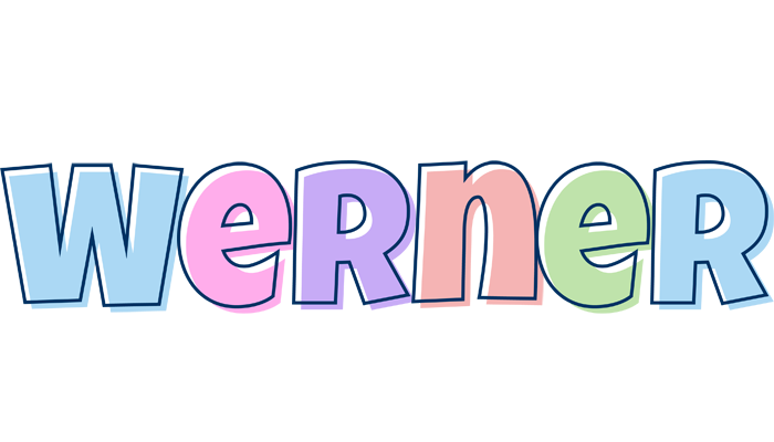 Werner pastel logo