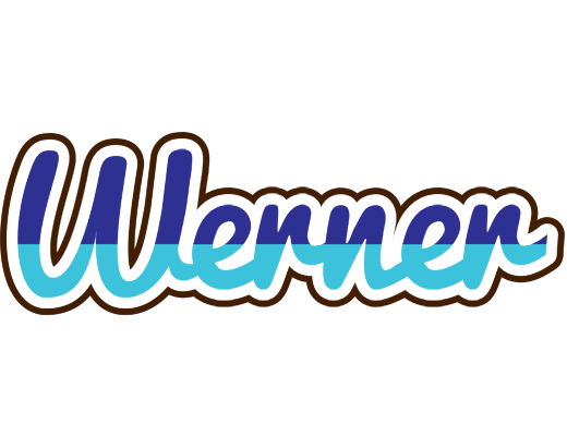 Werner raining logo