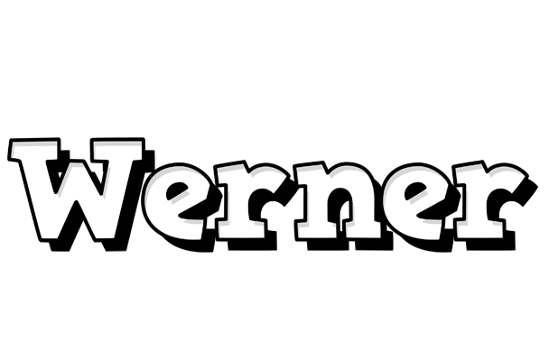 Werner snowing logo