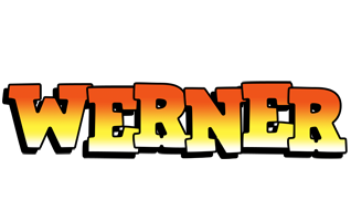 Werner sunset logo