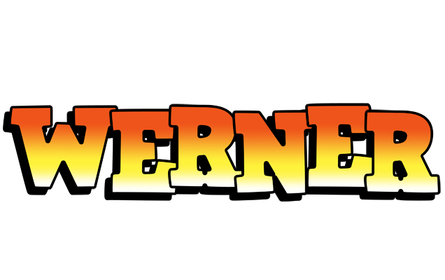 Werner sunset logo