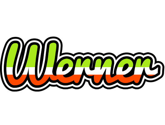 Werner superfun logo