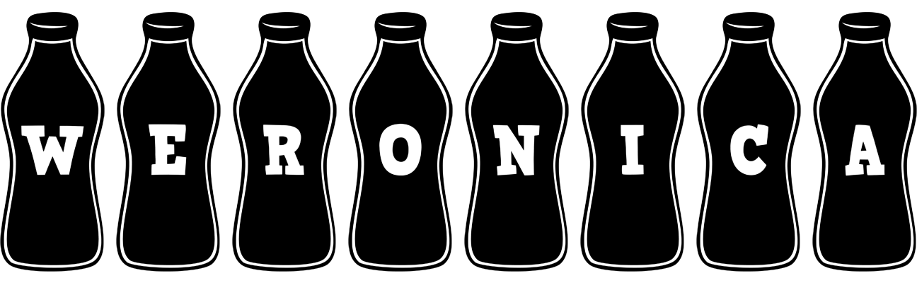 Weronica bottle logo