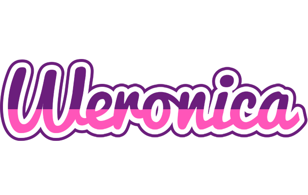 Weronica cheerful logo