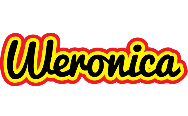 Weronica flaming logo