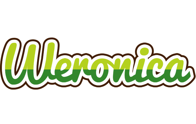 Weronica golfing logo