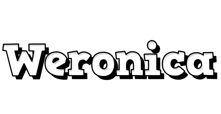 Weronica snowing logo