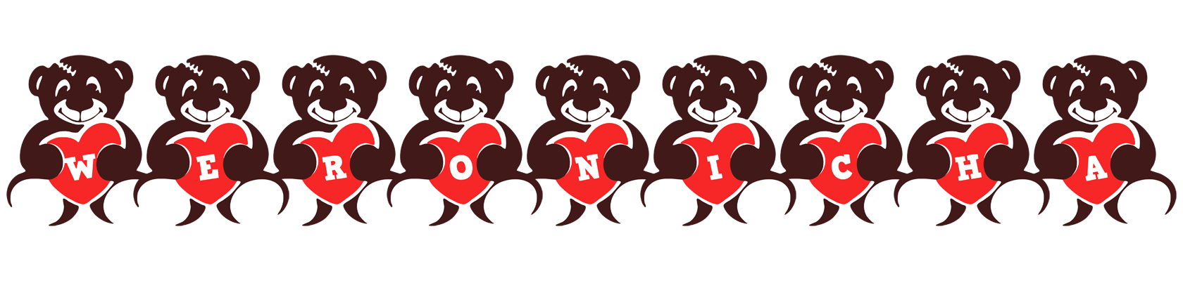 Weronicha bear logo