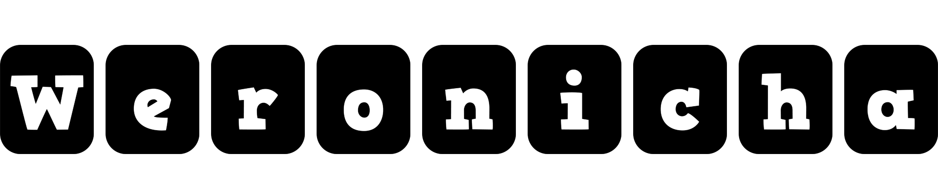 Weronicha box logo