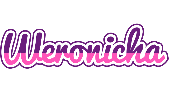 Weronicha cheerful logo