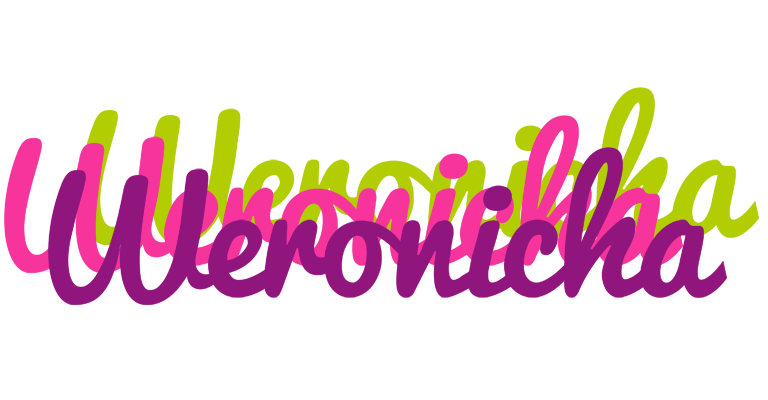 Weronicha flowers logo