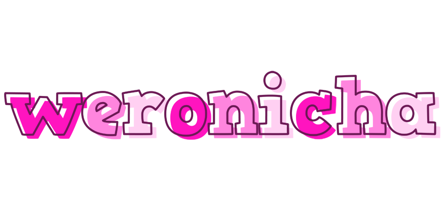 Weronicha hello logo