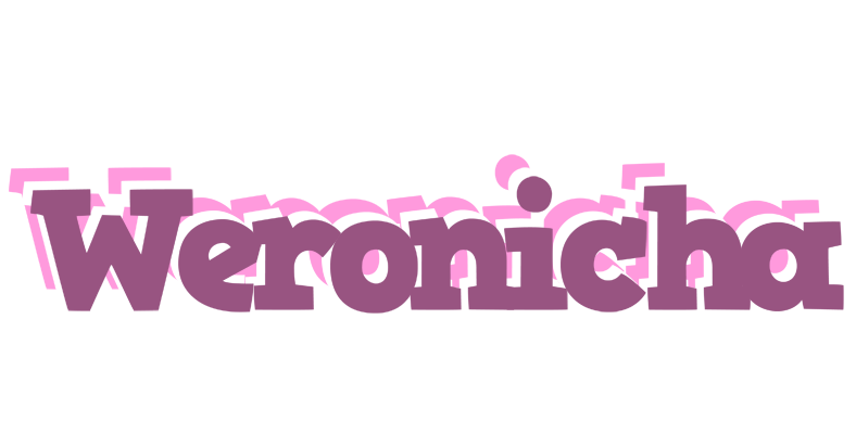 Weronicha relaxing logo