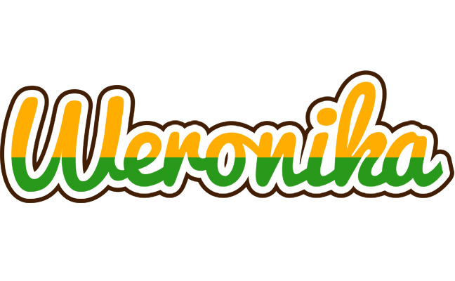 Weronika banana logo