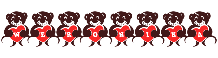 Weronika bear logo