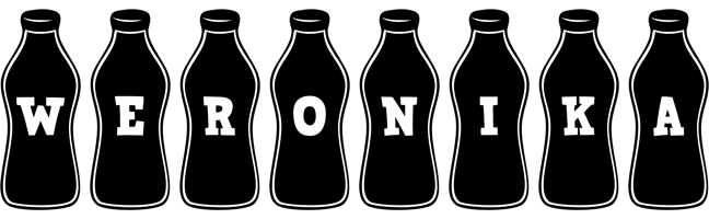 Weronika bottle logo