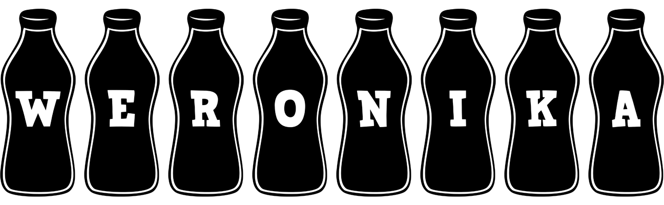 Weronika bottle logo