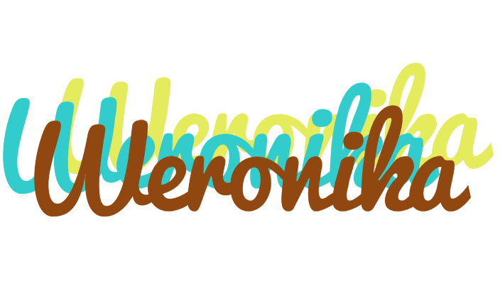 Weronika cupcake logo