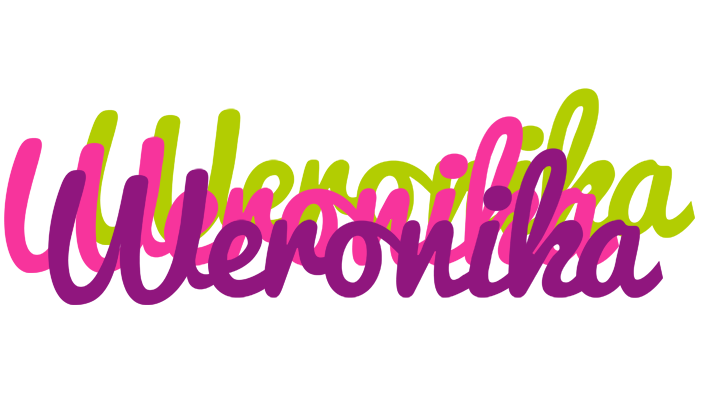 Weronika flowers logo