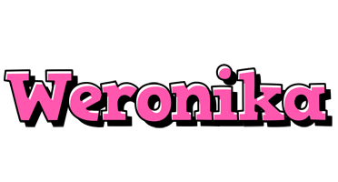 Weronika girlish logo