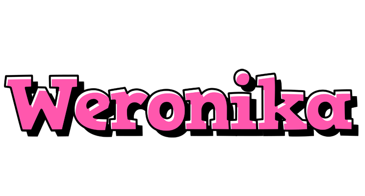 Weronika girlish logo