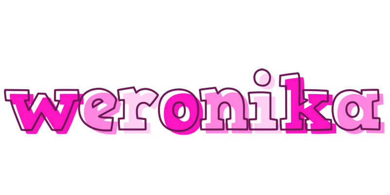 Weronika hello logo