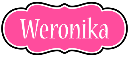 Weronika invitation logo