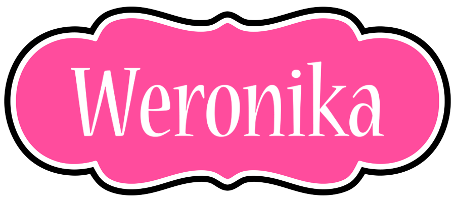 Weronika invitation logo